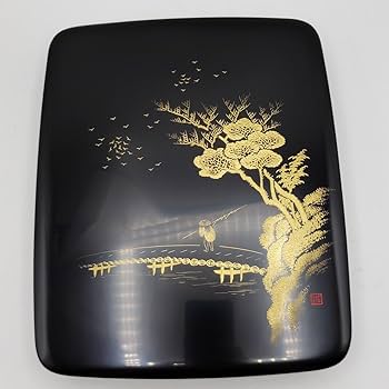 漆芸画　輪島塗　古坂邦夫さん　絵画　箱あり 漆芸画 輪島塗 古坂邦夫 - メルカリ